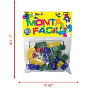 Brinquedo Para Montar Monta Facil 20 Pecas-047857-43997