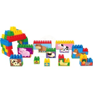 Brinquedo Para Montar Montando Minha Fazendinha 48pc-094635-80764