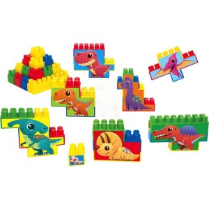 Brinquedo Para Montar Montando Parque Dinossauros48p-094634-13655