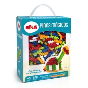 Brinquedo Para Montar Pinos Magicos 500 Pecas-059964-27485