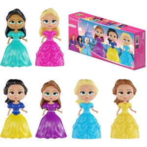 Brinquedo Para Montar Princesas C/03 Unidades (s)-107190-40774