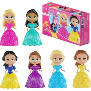 Brinquedo Para Montar Princesas C/2 Unidades (s)-107189-18963