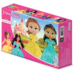 Brinquedo Para Montar Princesas C/2 Unidades (s)-107189-65183