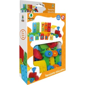 Brinquedo Para Montar Trenzinho Educativo Num. E Cia-104836-88403