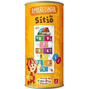 Brinquedo Pedagogico Eva Amarelinha Sitio Pica Pau Pvc-097443-67065