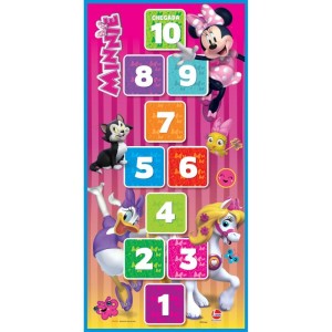 Brinquedo Pedagogico Eva Minnie Amarelinha 1,40x68cm-037165-39931