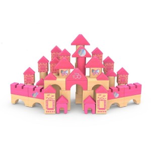 Brinquedo Pedagogico Madeira Castelo Princesa Brin.engenhei-107513-67785