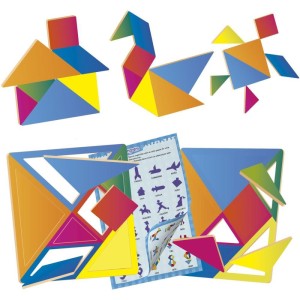 Brinquedo Pedagogico Madeira Tangram 14 Pecas 65 Figurinhas-107336-19495