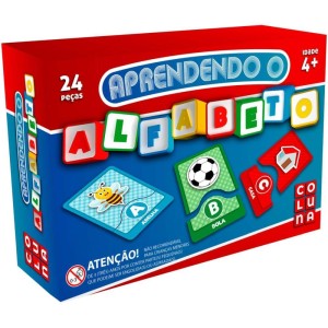 Brinquedo Pedagogico Aprendendo O Alfabeto 24pçs-083700-62489