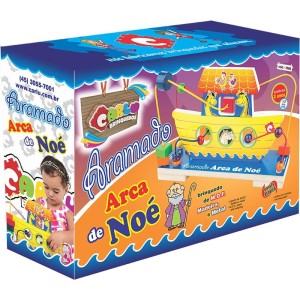 Brinquedo Pedagogico Aramado Arca De Noe-036125-47385