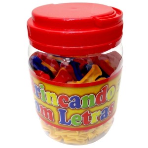 Brinquedo Pedagogico Brincando C/ As Letras 173pcs-034696-48716