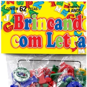 Brinquedo Pedagogico Brincando Com Letras 62 Pecas-047858-49813