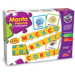 Brinquedo Pedagogico Monta Palavras-052360-79099