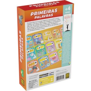 Brinquedo Pedagogico Primeiras Palavras C/15 Cart.-038861-95028