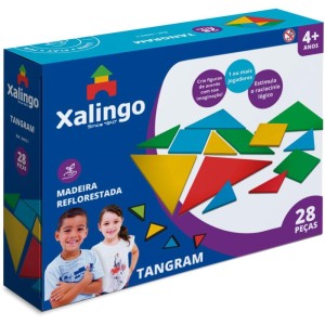 Brinquedo Pedagogico Tangram 28pcs-101798-66870