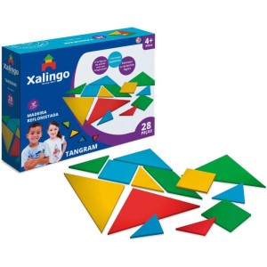 Brinquedo Pedagogico Tangram 28pcs-101798-98073