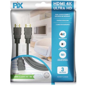 Cabo Hdmi Hdmi X Hdmi 2.0 4k 3mts.-067137-89955