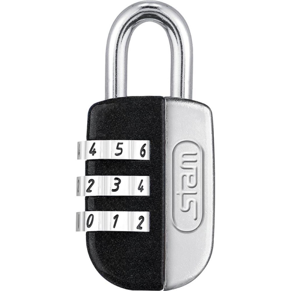 Cadeado Segredo 20mm Life Colors Preto Fosco-074207-52006