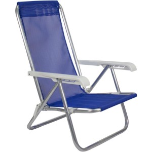 Cadeira P/piscina/praia Reclinavel Lazy Ate 100kg 4pos-027078-41628