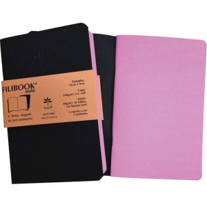 Caderneta Filibook 30fls. 14x9 Cf/rs