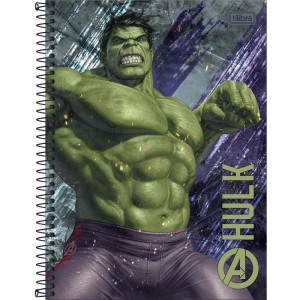 Caderno 01x1 Capa Dura Avengers 80fls.-081250-27417