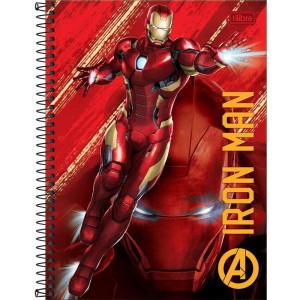 Caderno 01x1 Capa Dura Avengers 80fls.-081250-43930