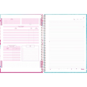 Caderno 01x1 Capa Dura Barbie Teen 80fls.-098311-82939