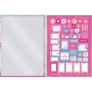 Caderno 01x1 Capa Dura Barbie Teen 80fls.-098311-87094