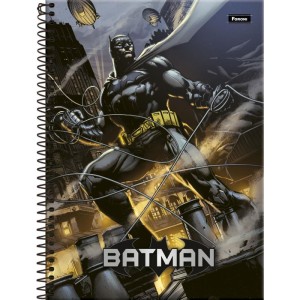 Caderno 01x1 Capa Dura Batman 80fls.-098315-28444