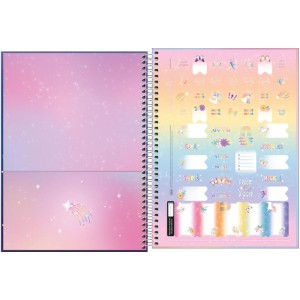 Caderno 01x1 Capa Dura Blink 80fls.-066257-17748