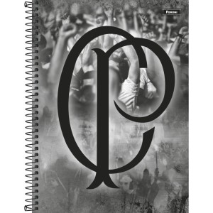 Caderno 01x1 Capa Dura Corinthians 80fls.-098317-39732