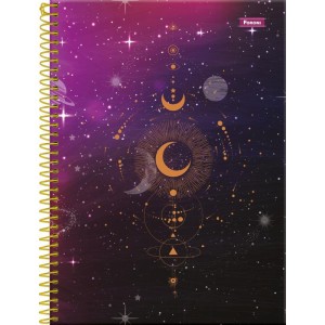 Caderno 01x1 Capa Dura Cosmos 80fls.-087153-25699