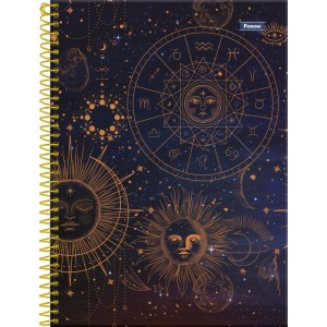 Caderno 01x1 Capa Dura Cosmos 80fls.-087153-94959