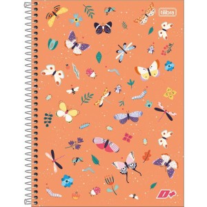 Caderno 01x1 Capa Dura D+ Feminino 96 Folhas-045239-70192