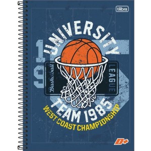 Caderno 01x1 Capa Dura D+ Masculino 96 Folhas-012327-28503