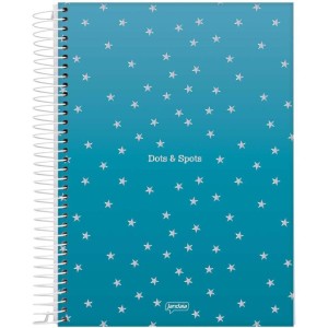 Caderno 01x1 Capa Dura Dots Spots 80fls.-090152-38478