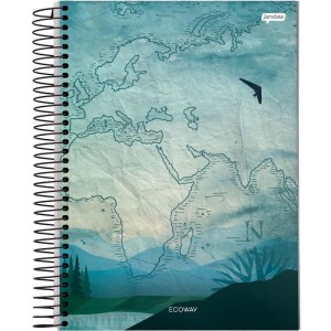 Caderno 01x1 Capa Dura Eco Way 80fls.-090154-95356