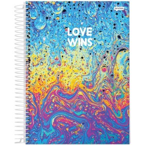 Caderno 01x1 Capa Dura Energy Color 80fls.-087206-22405