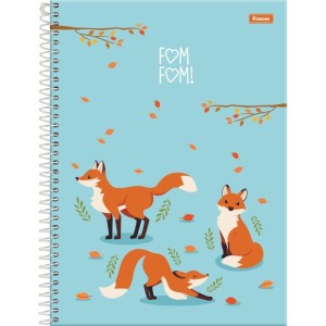 Caderno 01x1 Capa Dura Fom Fom 80fls.-081352-57224