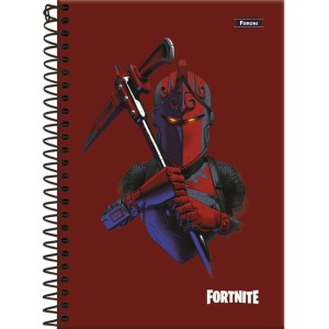 Caderno 01x1 Capa Dura Fortnite 80fls.-098323-63270