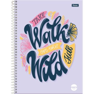 Caderno 01x1 Capa Dura Fuzy 80fls.-098432-21664