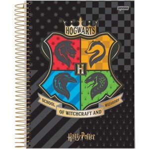 Caderno 01x1 Capa Dura Harry Potter 96fls.-066521-27966