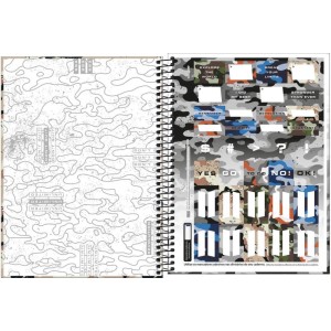 Caderno 01x1 Capa Dura Hide 80fls.-078680-89158