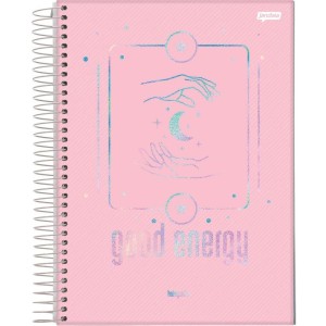 Caderno 01x1 Capa Dura Holografica 80fls.-098185-97807