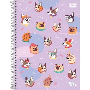 Caderno 01x1 Capa Dura Hug Me 80fls.-083265-27731