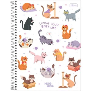 Caderno 01x1 Capa Dura Hug Me 80fls.-083265-34536