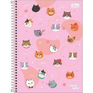 Caderno 01x1 Capa Dura Hug Me 80fls.-083265-46682