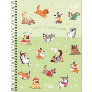 Caderno 01x1 Capa Dura Hug Me 80fls.-083265-76663