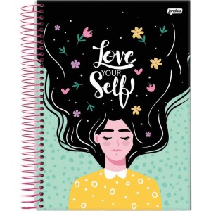 Caderno 01x1 Capa Dura It Girl 96fls.-055106-22204