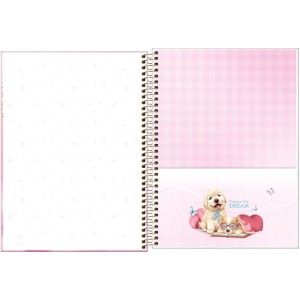 Caderno 01x1 Capa Dura Jolie 80fls.-081280-35099